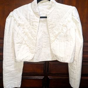 Vintage Gunne Sax Cropped Quilted Jacket